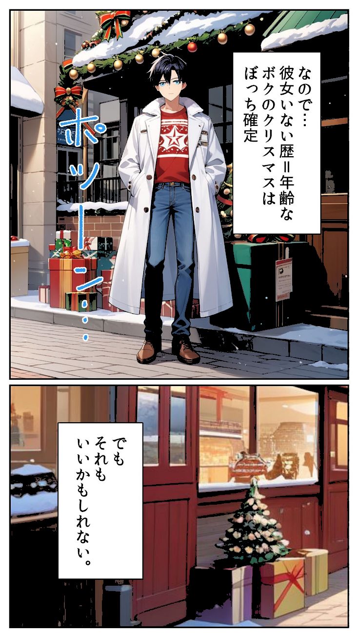 クリスマスぼっちを覚悟したボクが何故か姉の友人に童貞を奪われた話 モザイク版 screenshot