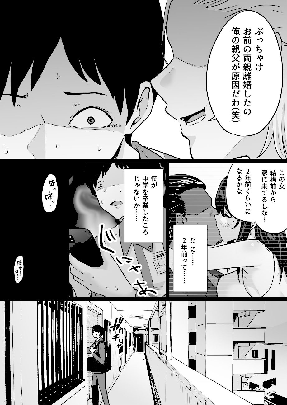 崩壊家族【白抜き修正版】-母親がヤクザとのセックスにハマった話- screenshot